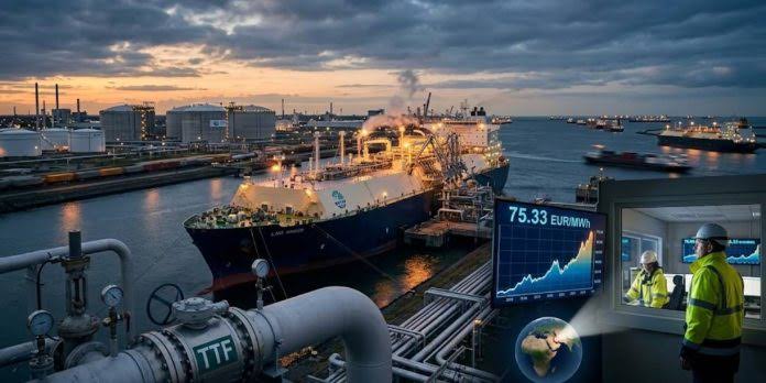 El gas natural en Europa registra una caída superior al cuatro por ciento en el mercado neerlandés